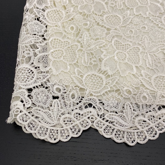 H&M Ladies White Lace Skirt - 4 - Picture 3 of 10